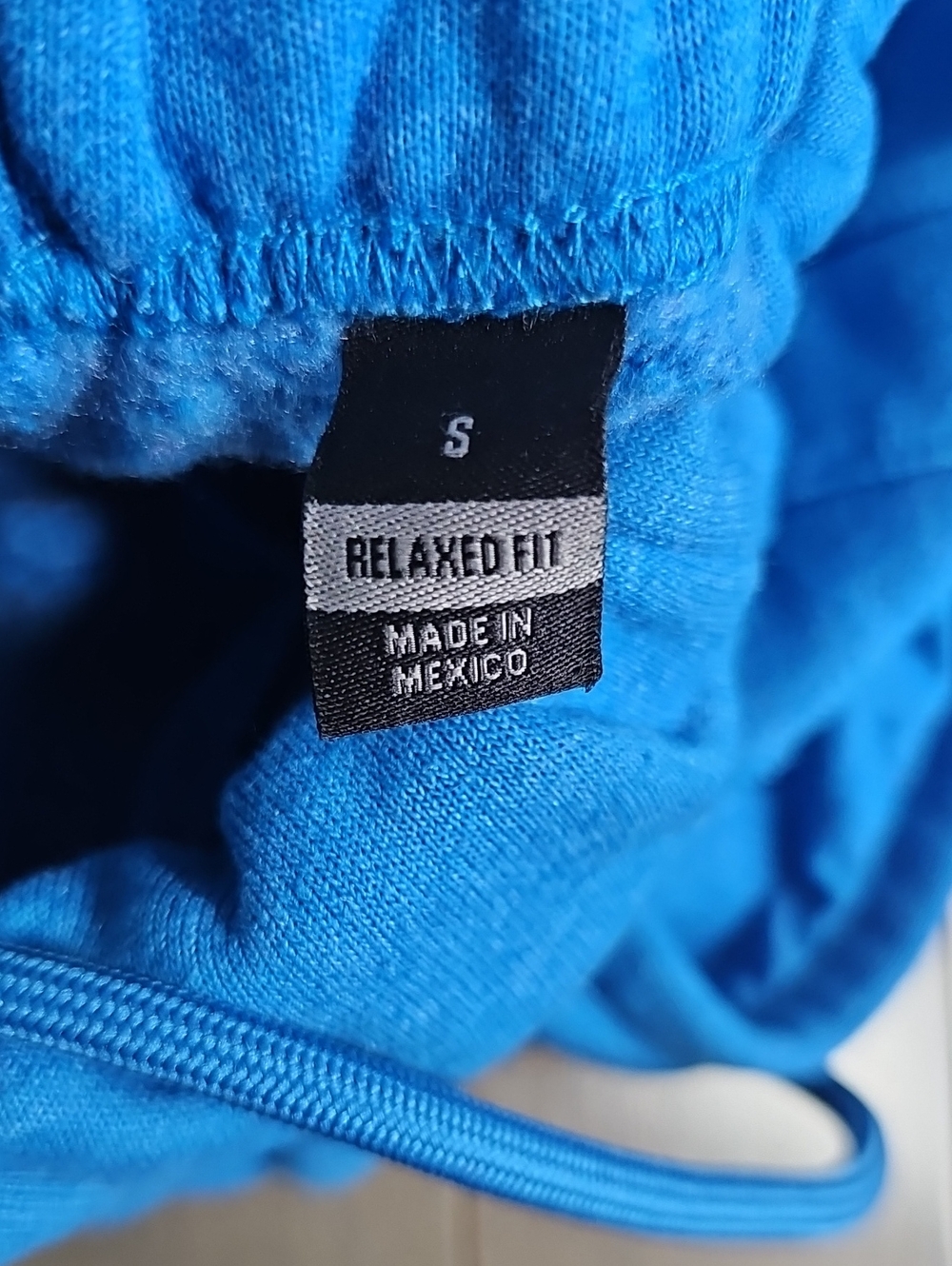 Men's Carhartt Relaxed Fit Midweight Fleece Shorts, Small, Blue - Picture 5 of 9